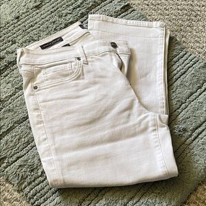 NYDJ Women's Cream Skinny Jeans